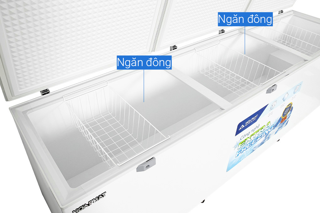 Tủ đông Hòa Phát 3 cánh 1190 lít HPF AD61190.1