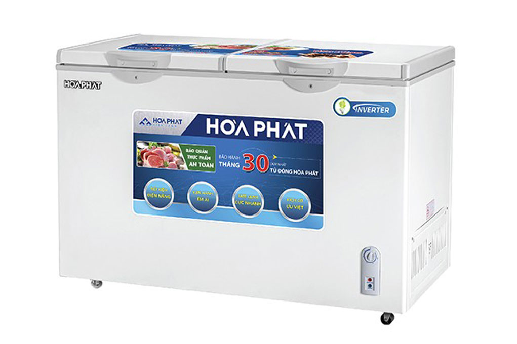 Tủ đông Hòa Phát HCFI 666S1Đ2 inverter 352 lít giá rẻ
