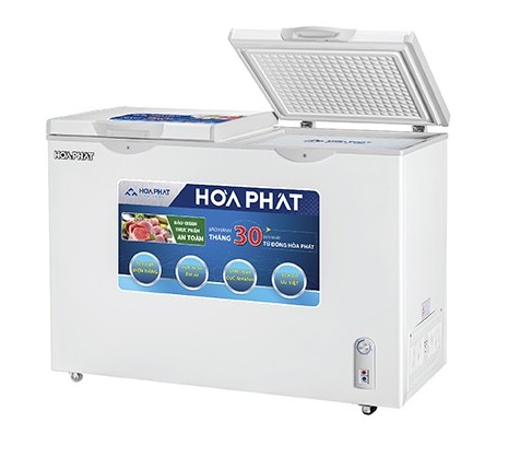 Tủ đông Hòa Phát 2 ngăn 270 lít dàn nhôm HCF 656S2N2 giá rẻ