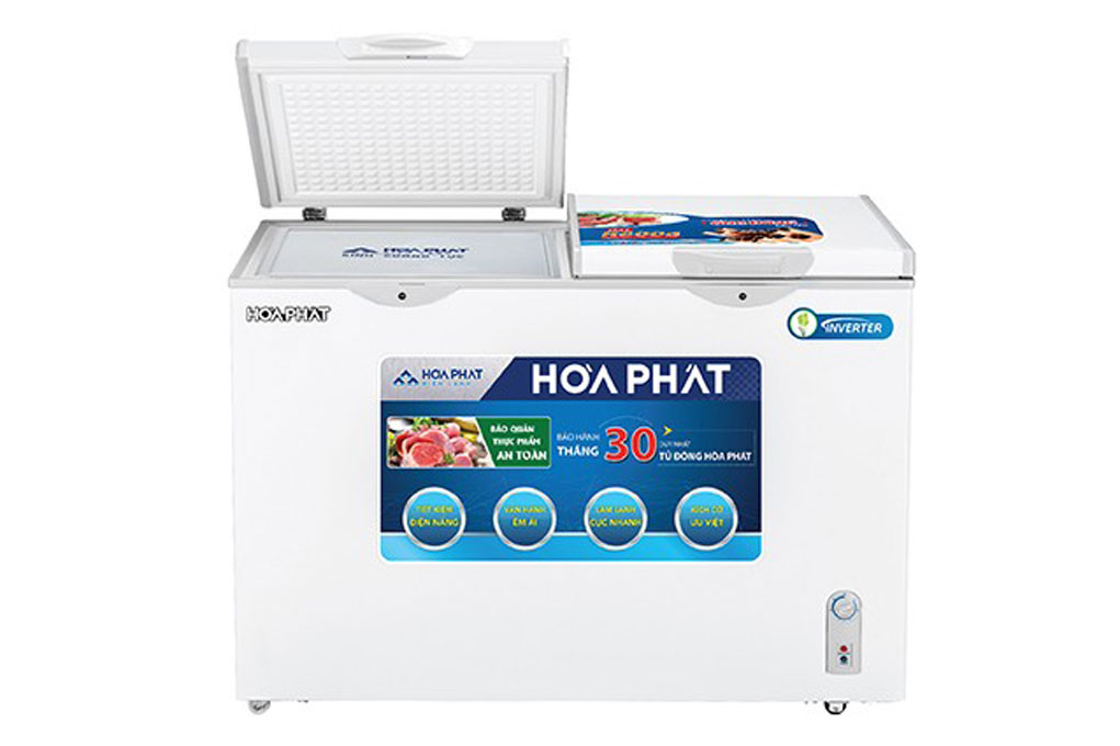 Tủ đông Hòa Phát HCFI 606S2Đ2 inverter 245 lít giá rẻ