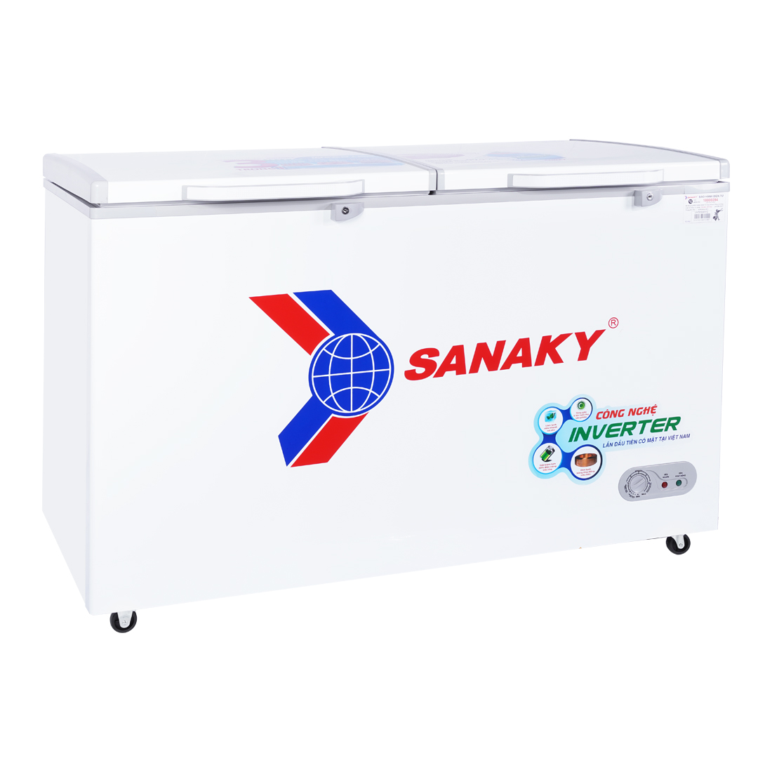 Tủ đông dàn đồng Sanaky 410 lít inverter VH-5699HY3 giá rẻ