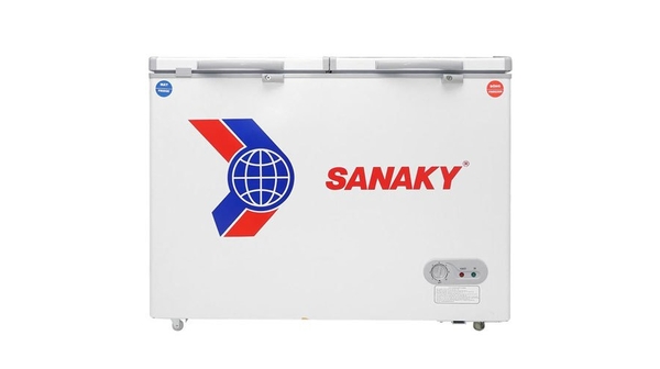 Tủ đông Sanaky 2 ngăn 165 lít VH-225W2 giá rẻ chính hãng