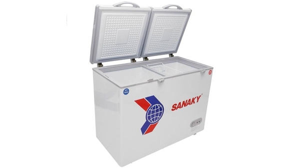 Tủ đông Sanaky 2 ngăn 165 lít VH-225W2 giá rẻ chính hãng