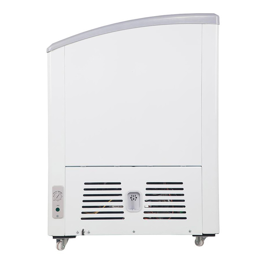 Tủ đông kính cong Alaska 2 cửa inverter 210 Lít KC-210CI giá rẻ