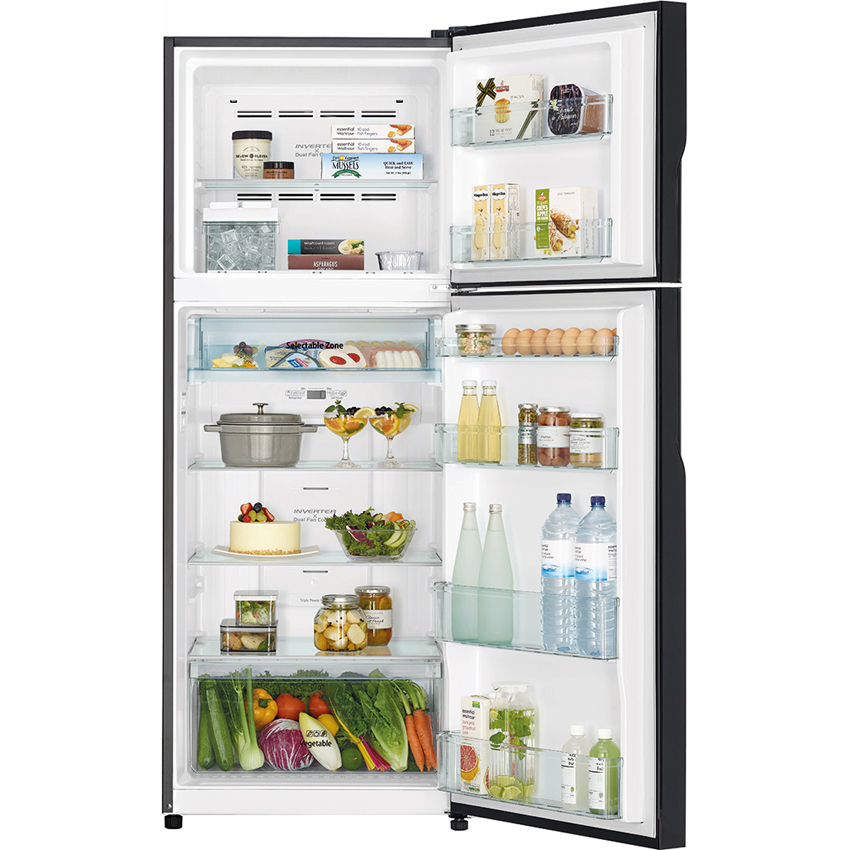 Tủ lạnh Hitachi inverter 406 lít R-FVX510PGV9 (GBK) màu đen