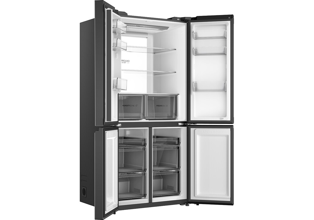 [2024] Tủ lạnh Aqua 4 cánh inverter 660 lít AQR-M727XA(GB)U1