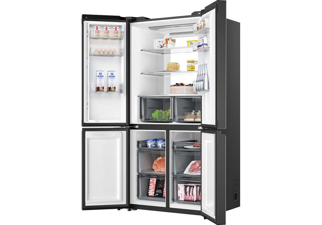 [2024] Tủ lạnh Aqua 4 cánh inverter 660 lít AQR-M727XA(GB)U1