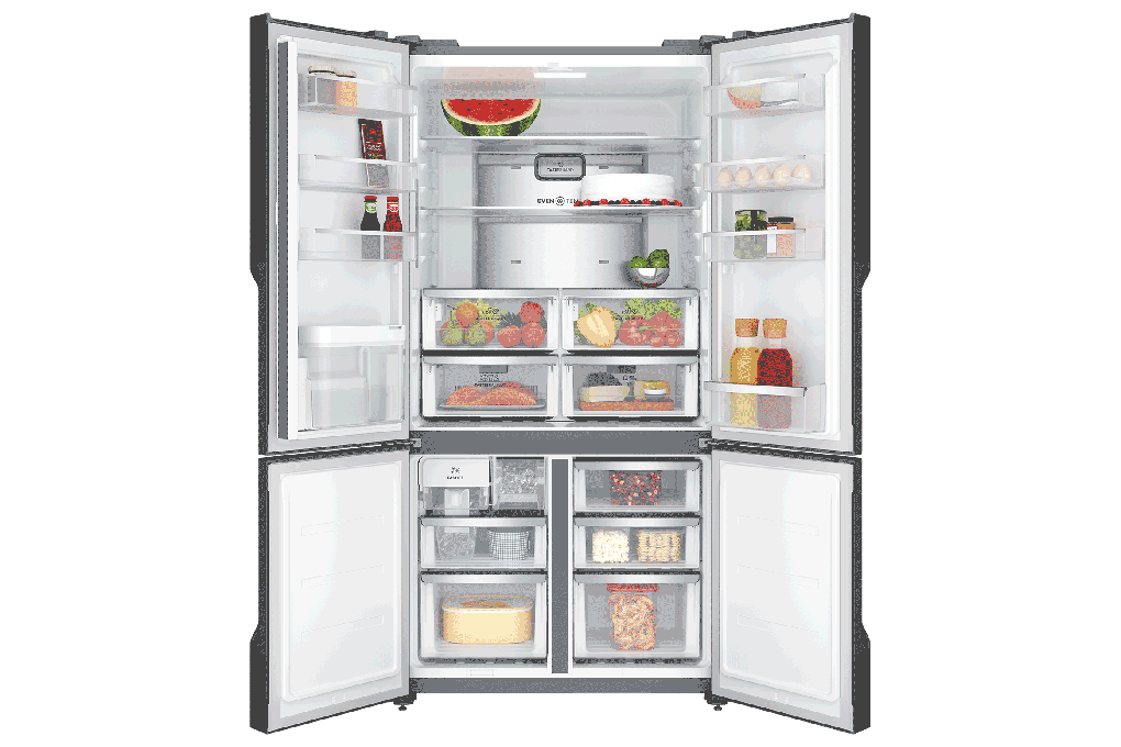 Tủ lạnh Electrolux inverter 562 lít EQE5660A-B 2023