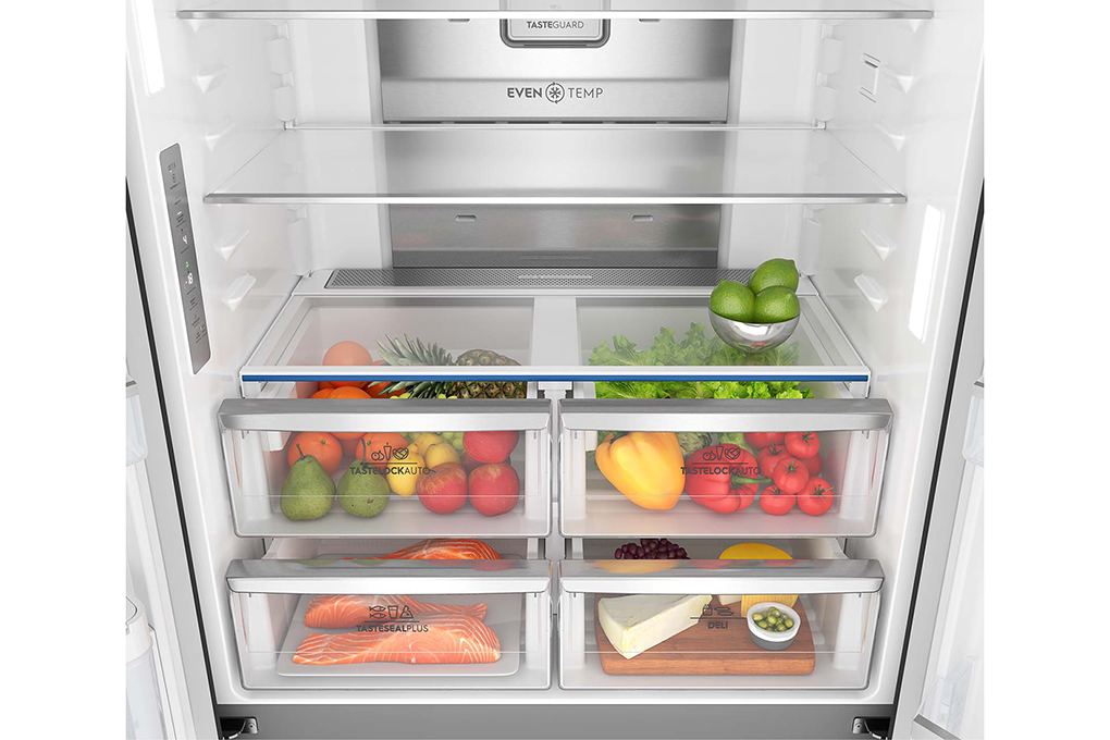 Tủ lạnh Electrolux inverter 562 lít EQE5660A-B 2023