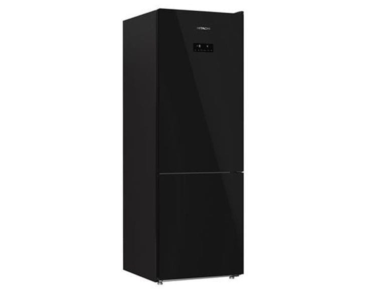 {Mới 2024} Tủ Lạnh Hitachi 2 Cánh Ngăn Đông Dưới 323L HRBN6340DGBKVN mặt gương đen giá tốt