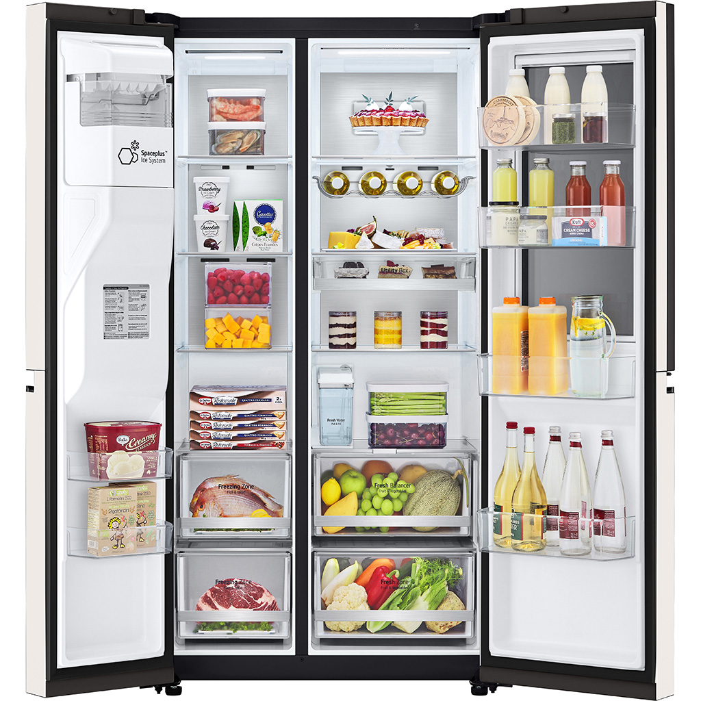 Tủ lạnh SBS LG inverter 635 lít InstaView Door-in-Door X257BG 2023