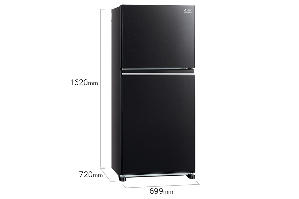 Tủ lạnh Mitsubishi 2 cánh inverter 344 lít MR-FX43EN (GBK, GSL) giá rẻ chính hãng