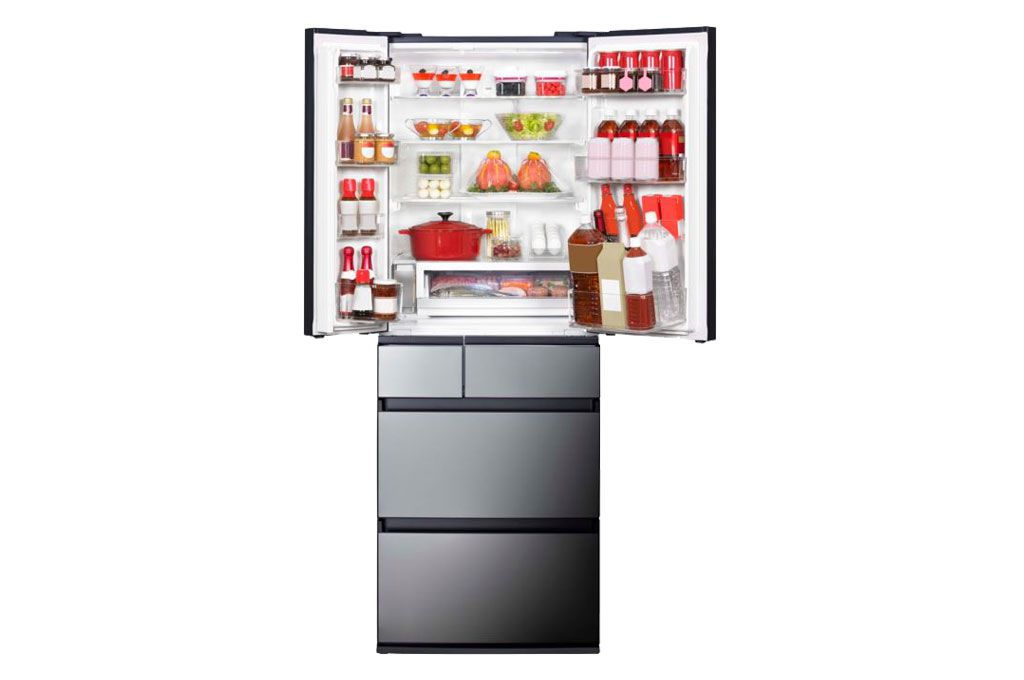 Tủ lạnh Panasonic inverter 589 lít 6 cánh NR-F603GT-X2 chính hãng tại Hà Nội