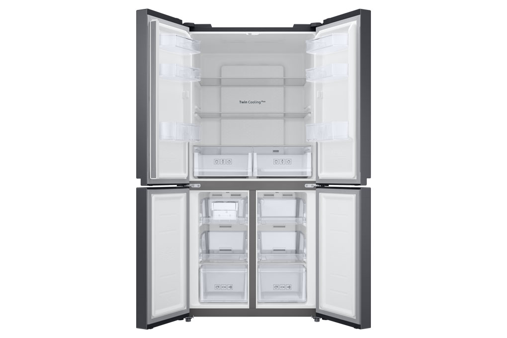 Tủ lạnh Samsung 4 cánh inverter 488 lít RF48A4000B4 chính hãng