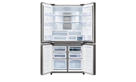 Tủ lạnh Sharp 607 lít 4 cửa inverter SJ-FXPI689V-RS 2023