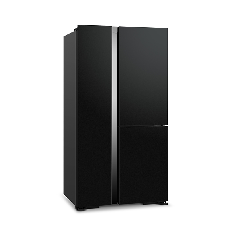 Tủ lạnh Hitachi Side By Side 3 cánh inverter 590 lít R-M800PGV0 (GBK), có sẵn hàng giao ngay