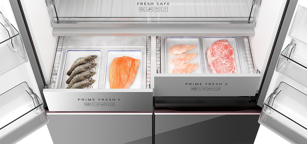 Tủ lạnh Panasonic inverter 621 lít PRIME+ Edition NR-XY680YMMV 2023