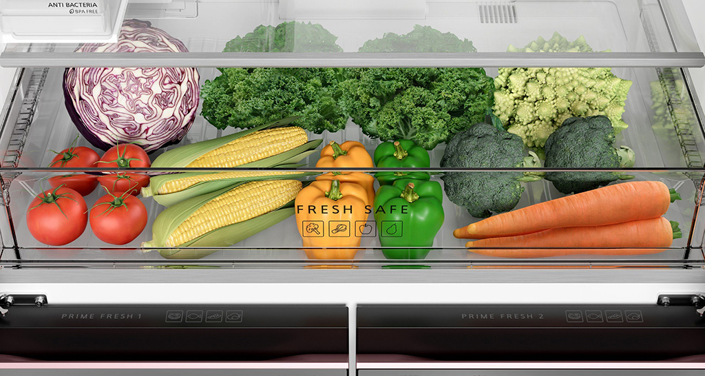 Tủ lạnh Panasonic 6 cánh inverter 650 lít PRIME+ Edition WY720ZMMV 2023