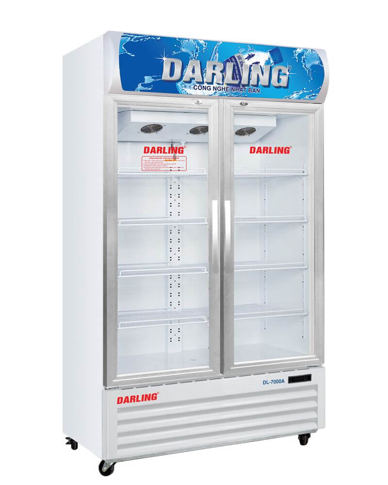 Tủ mát Darling hai cánh 630 lít DL-7000A giá tốt