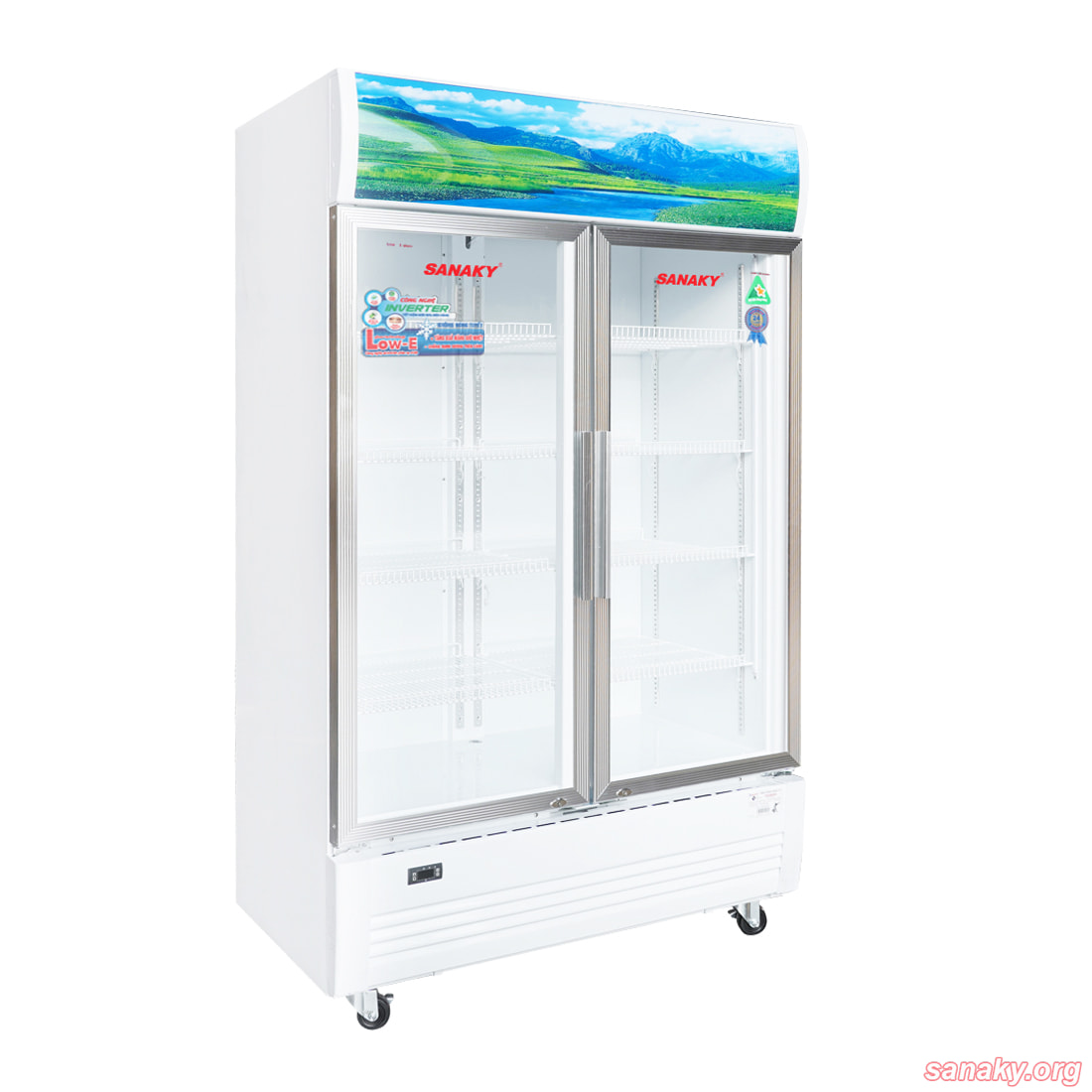 Tủ mát Sanaky inverter 1100 lít VH-1209HP3 giá tốt tại Hà Nội