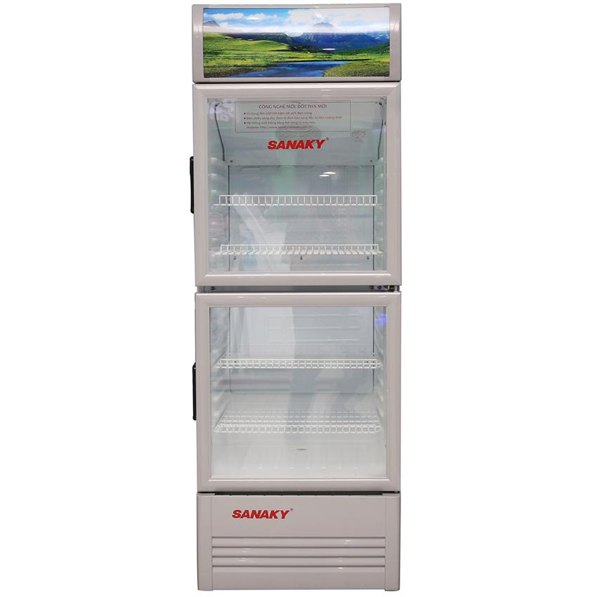 Tủ mát Sanaky 2 cánh inverter 400 lít VH408W3 giá rẻ
