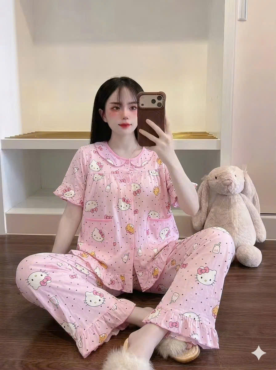 tay ngắn tole lạnh dể thương