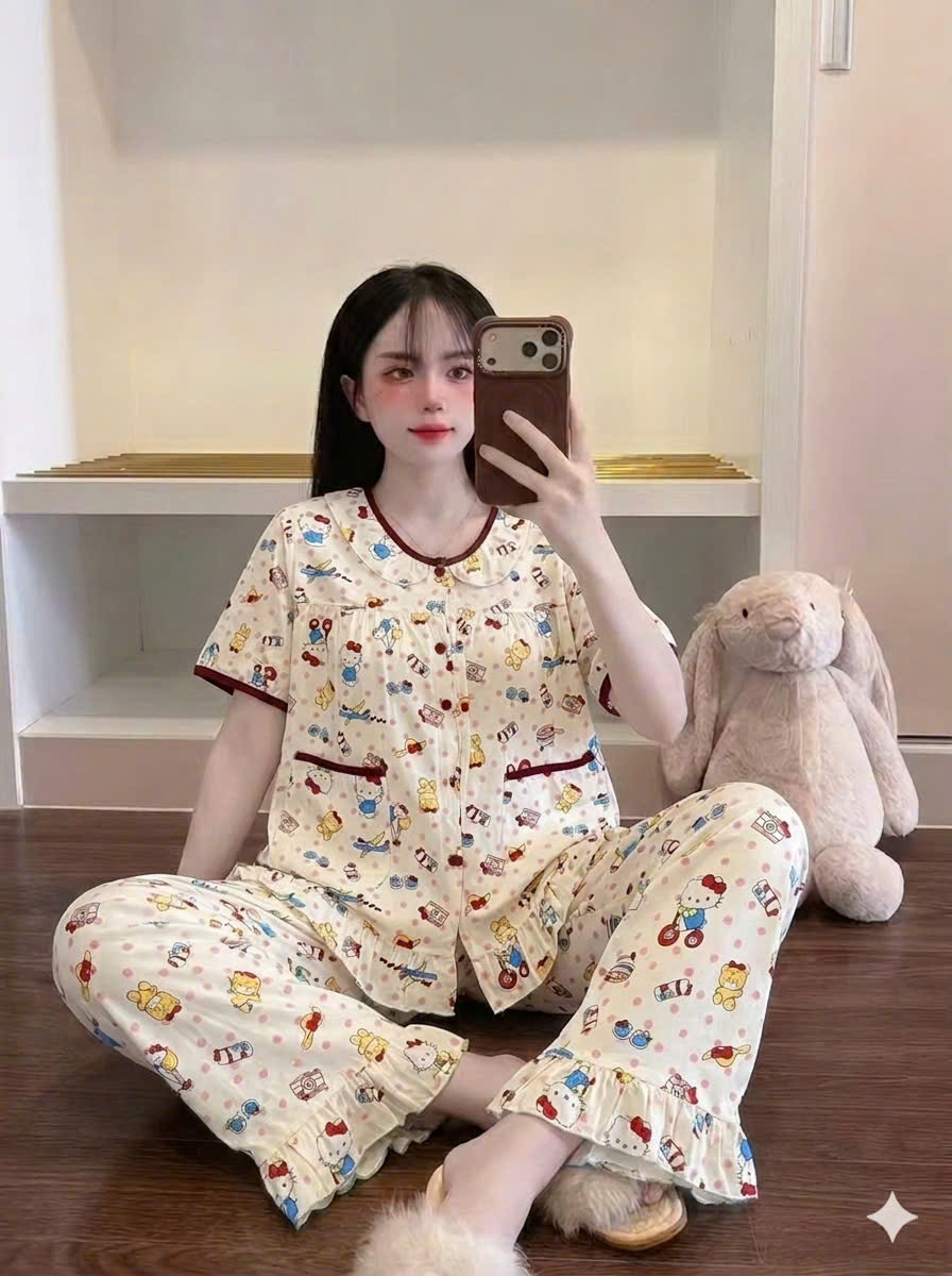 tay ngắn tole lạnh dể thương