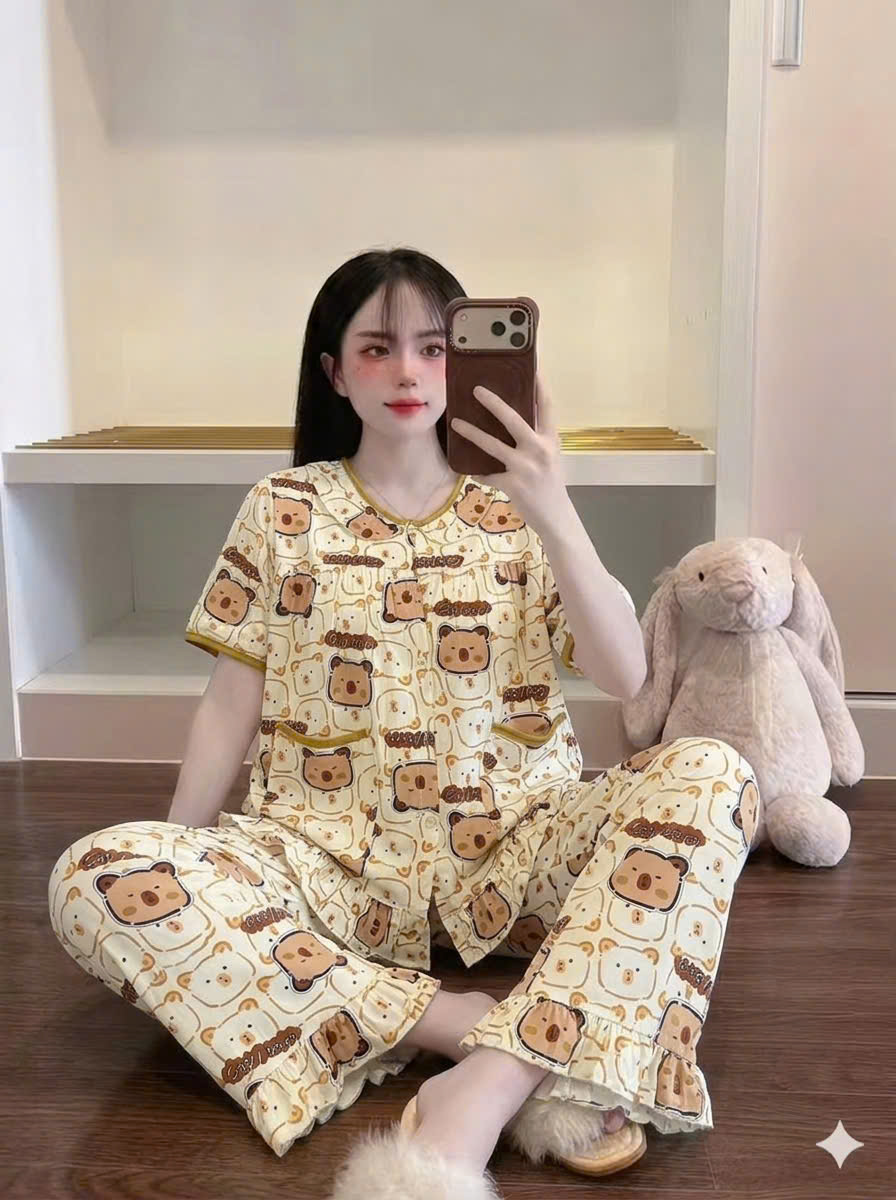 tay ngắn tole lạnh dể thương