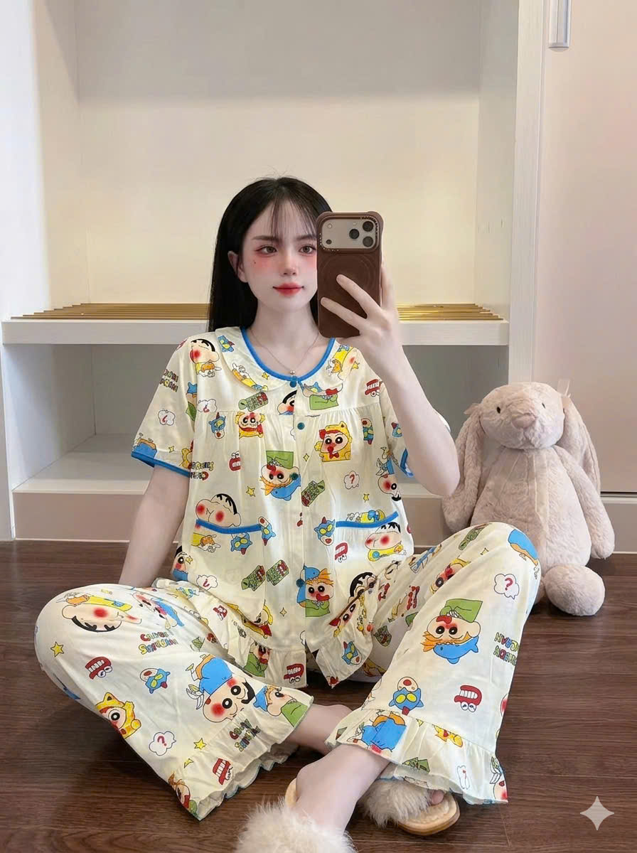 tay ngắn tole lạnh dể thương