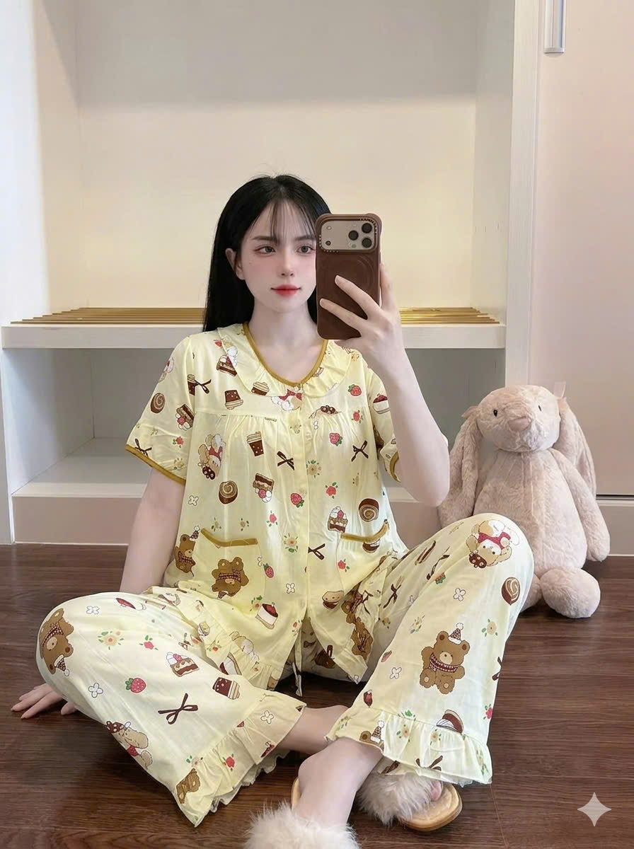 tay ngắn tole lạnh dể thương