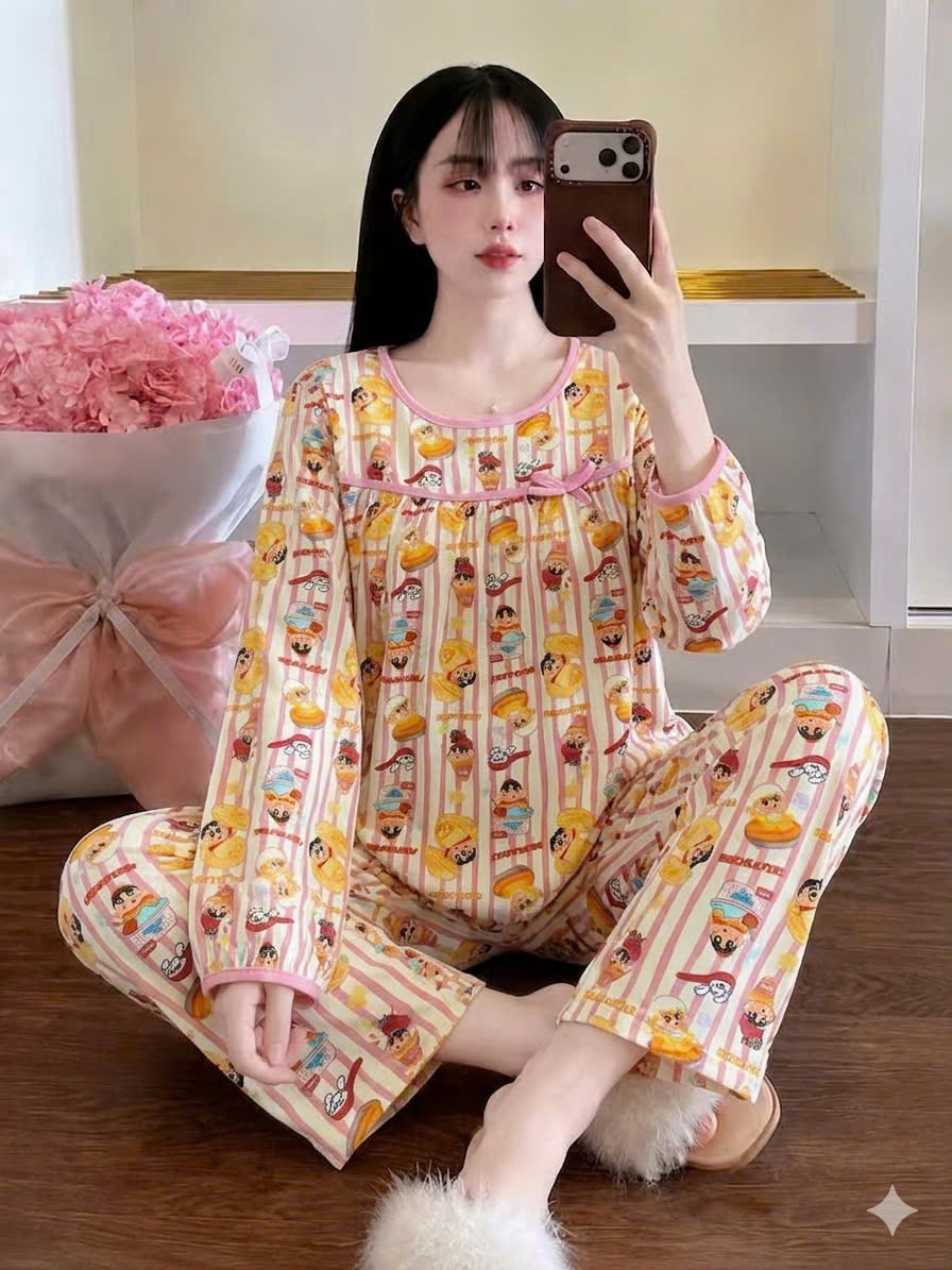 tay dài tole phối nơ dể thương