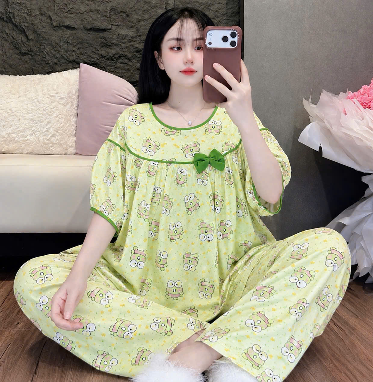 Bộ tole phối nơ dể thương