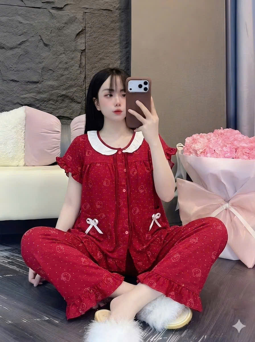 tay ngắn lụa đũi mềm