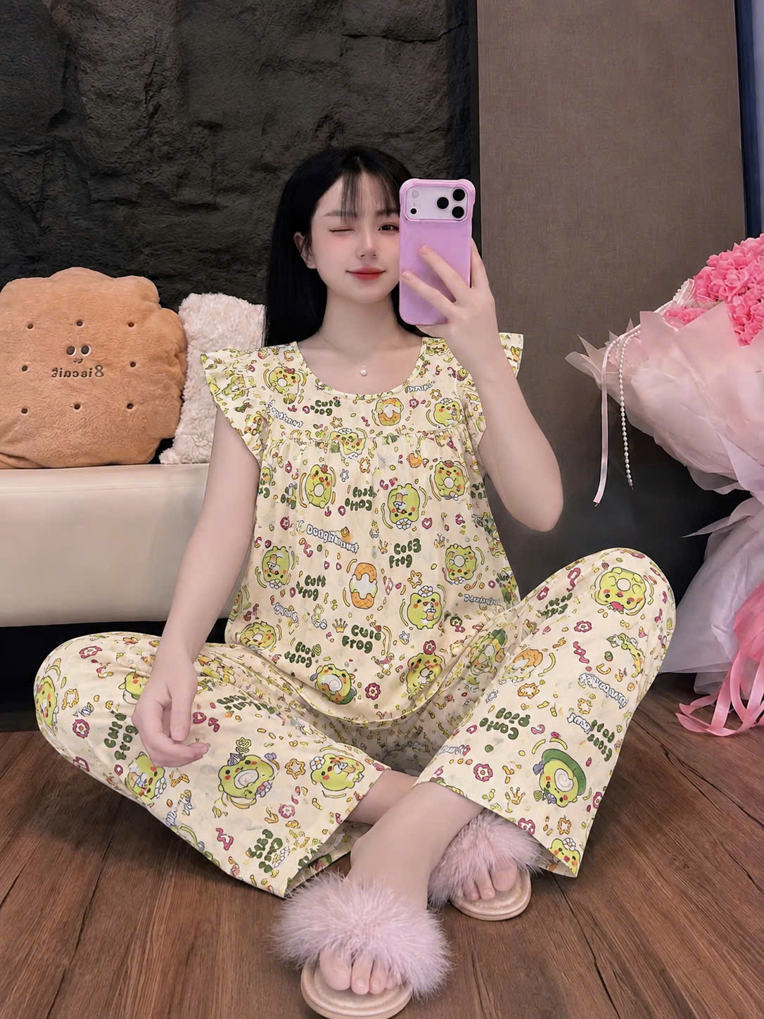 tay tiên quần dài tole dể thương