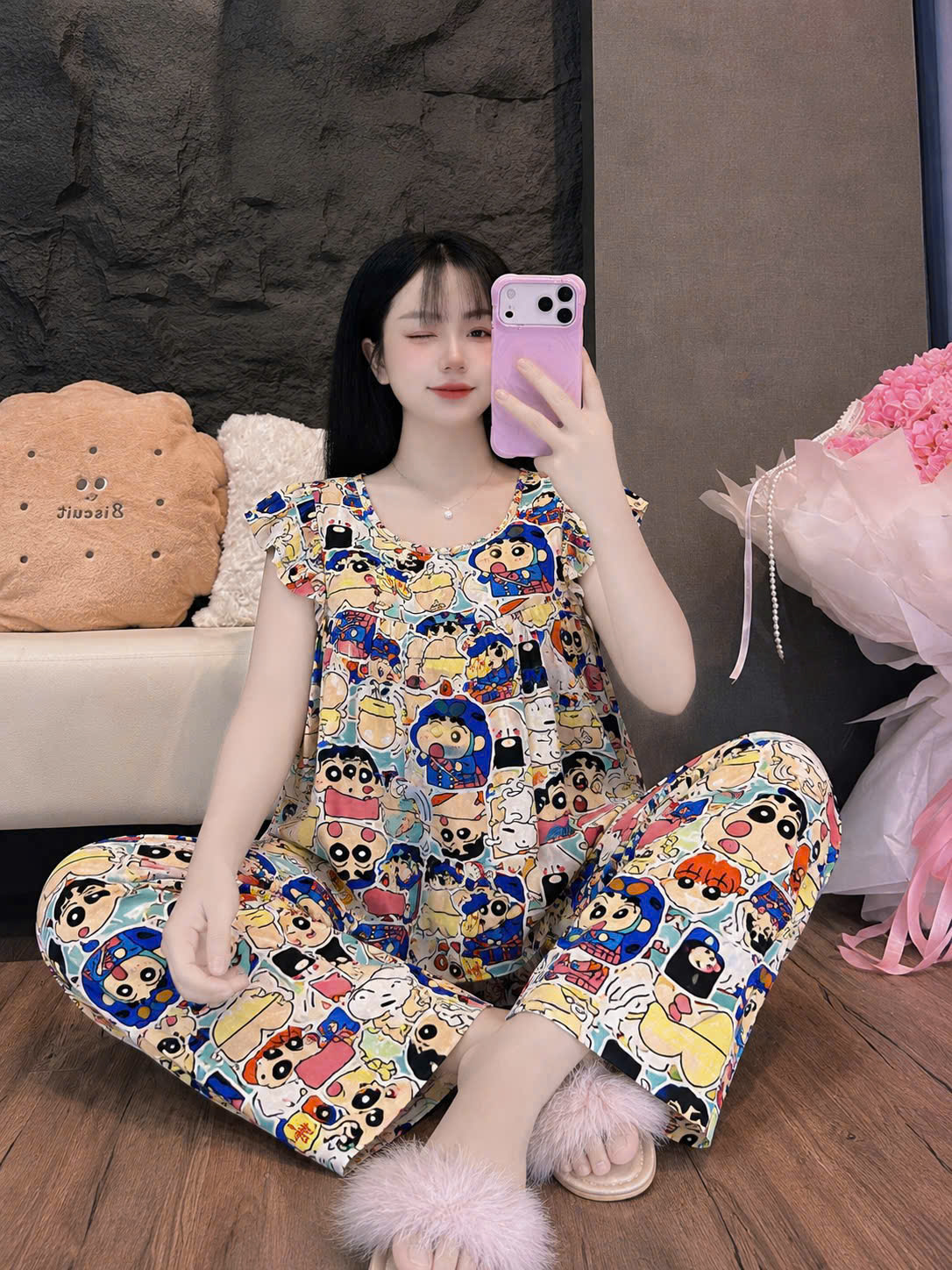 tay tiên quần dài tole dể thương
