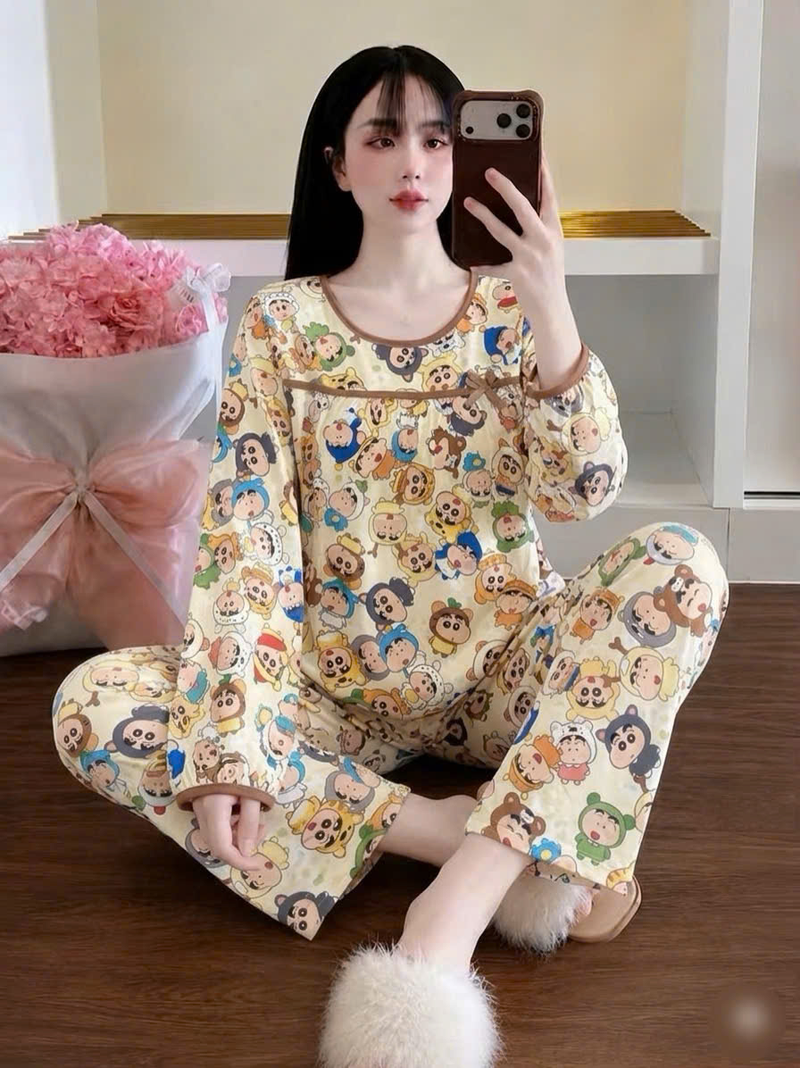 15 mẫu tole tay dài quần dài