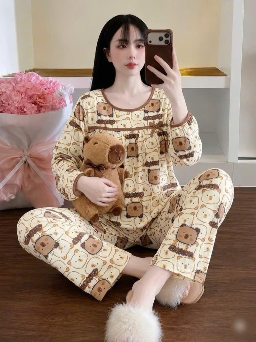 15 mẫu tole tay dài quần dài
