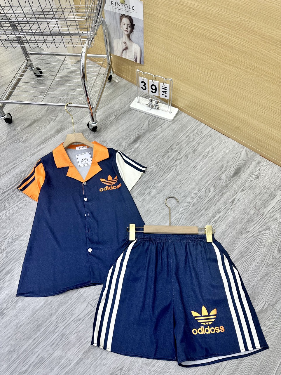 Đồ bộ đùi lụa xước