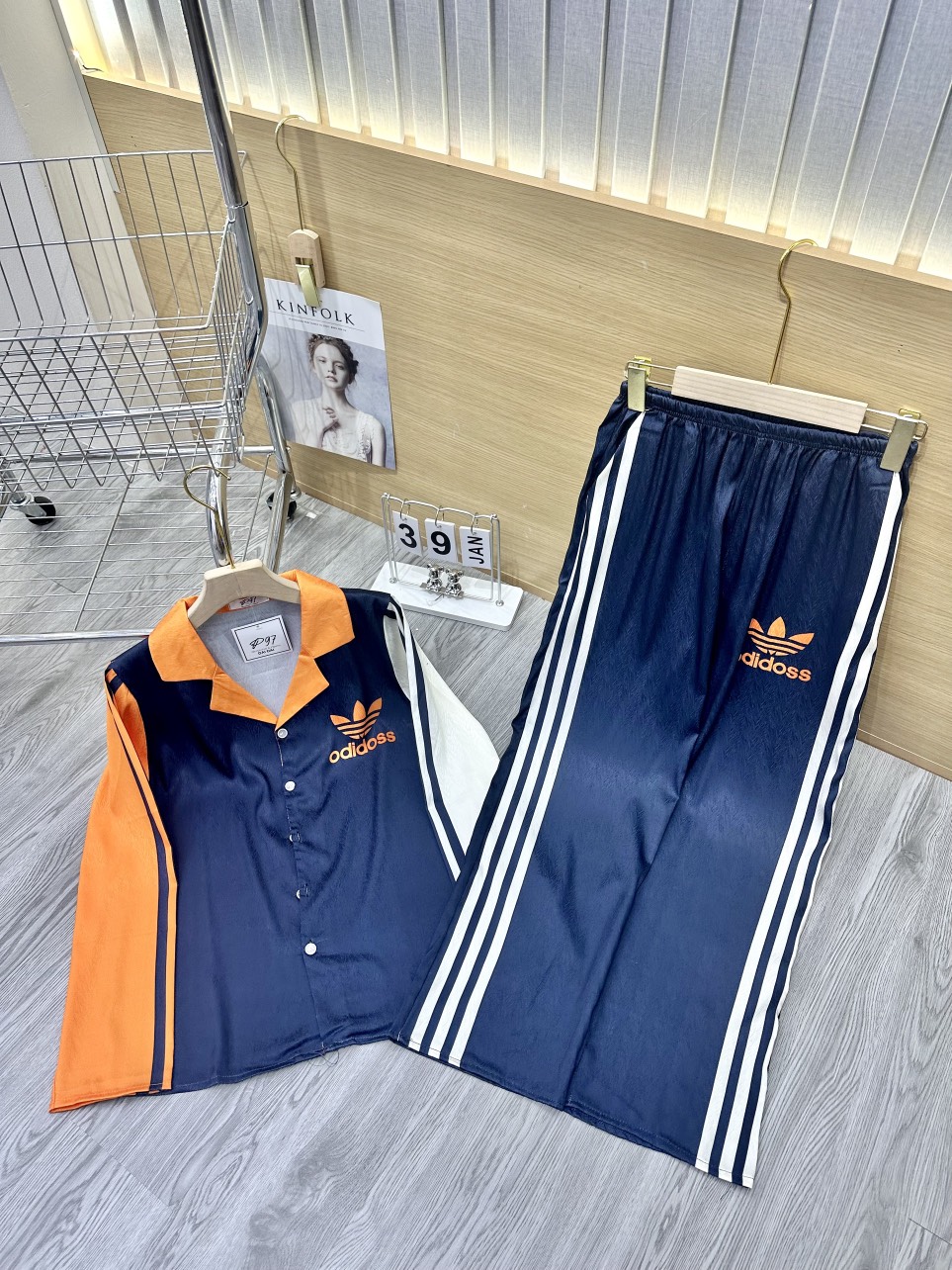 Đồ bộ tay dài lụa xước mềm mịn