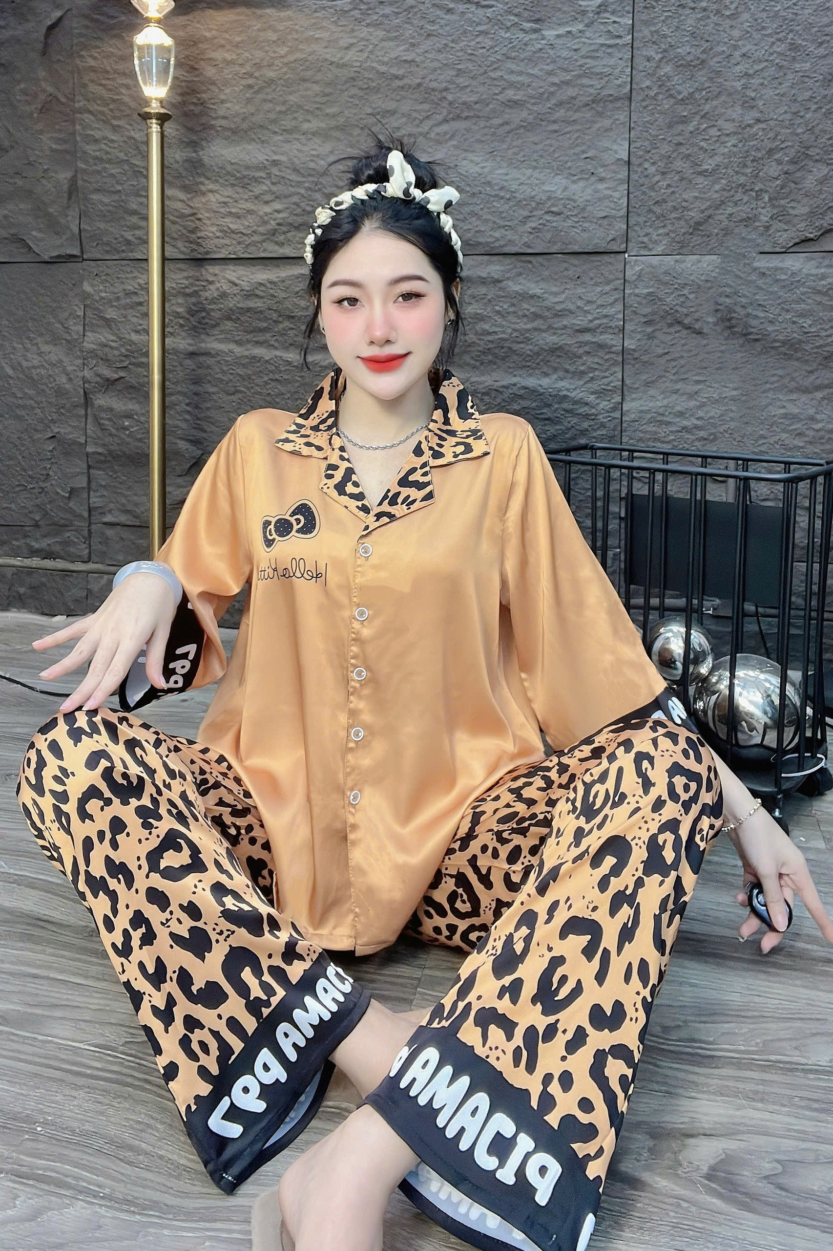 Đồ bộ tay lững lụa latin