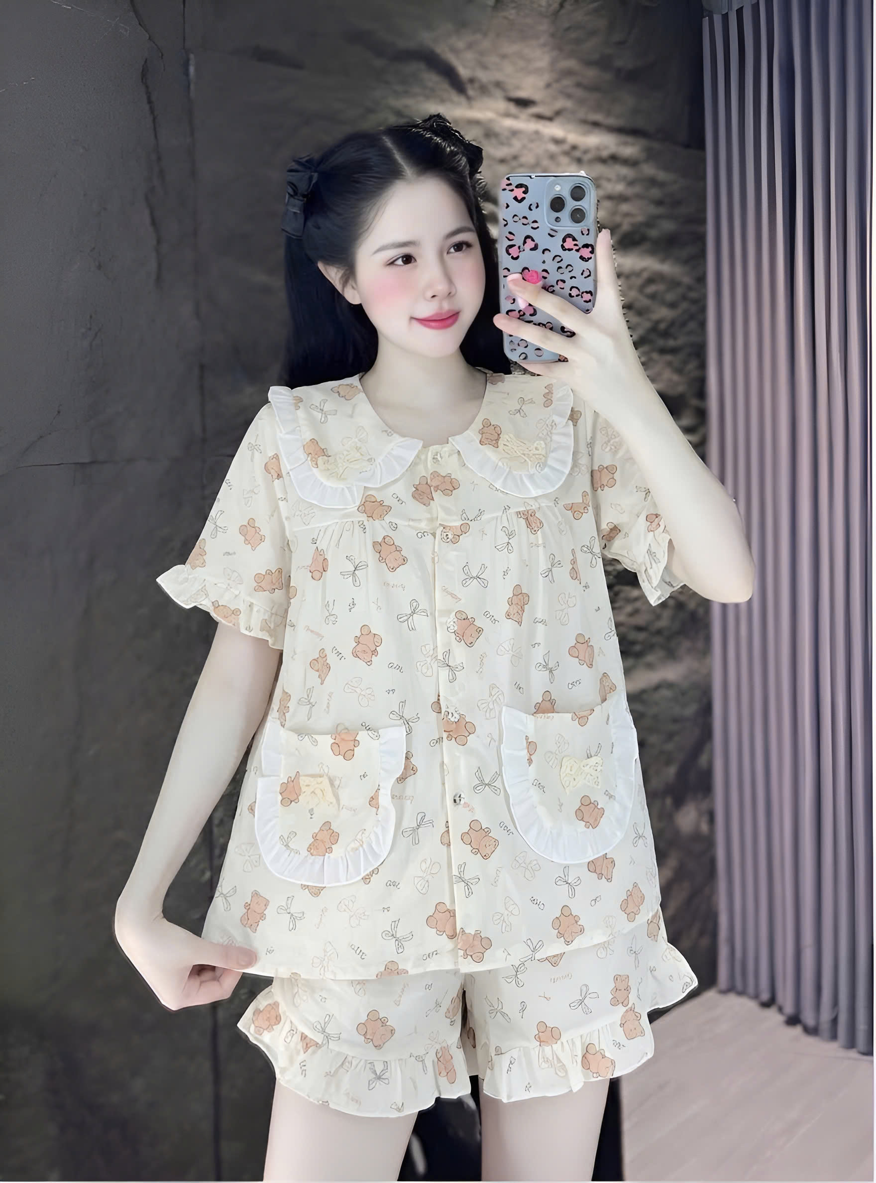 mẫu đùi lụa đũi mềm