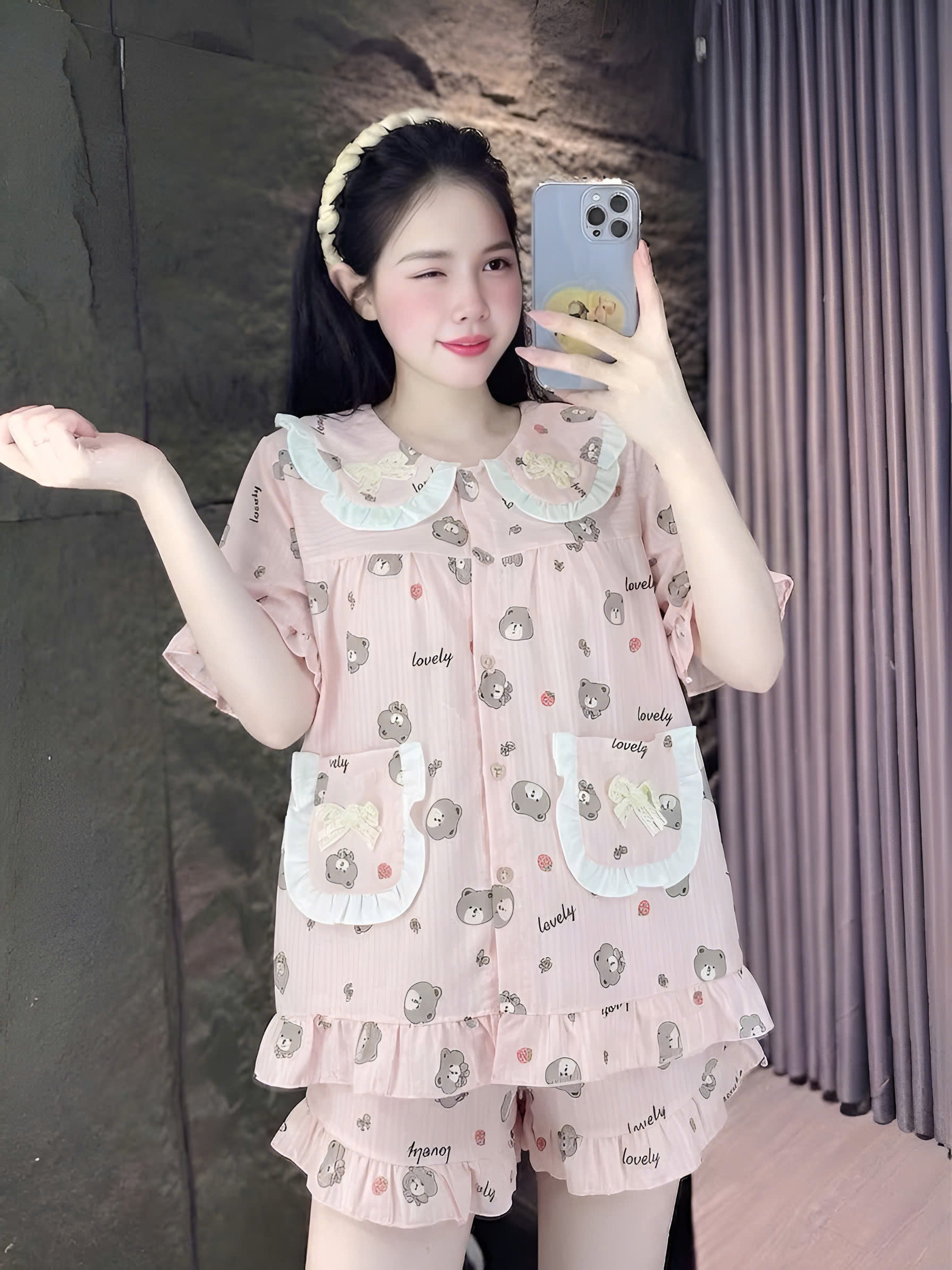 mẫu đùi lụa đũi mềm