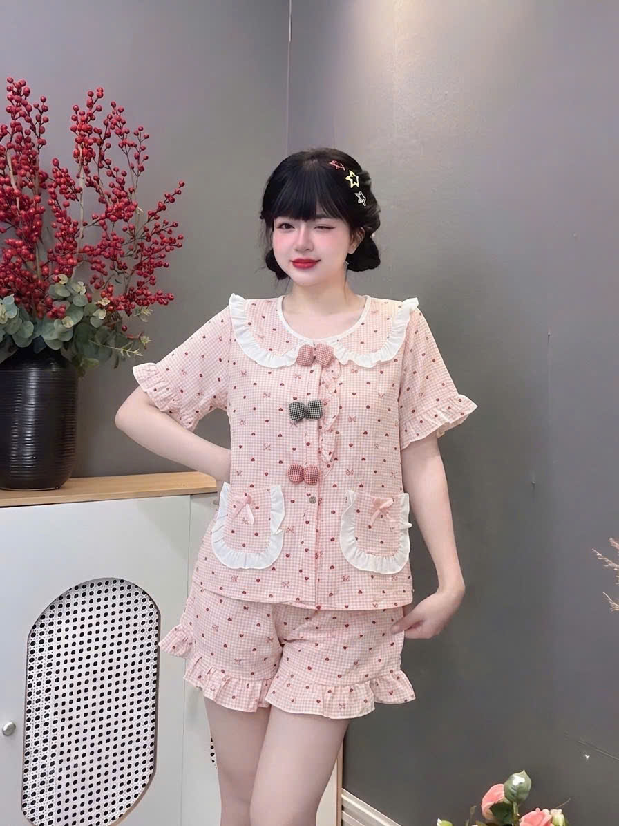 14 mẫu đùi lụa đũi phối nơ
