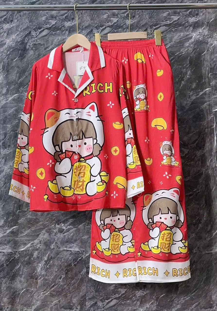 19 mẫu tay dài lụa xước