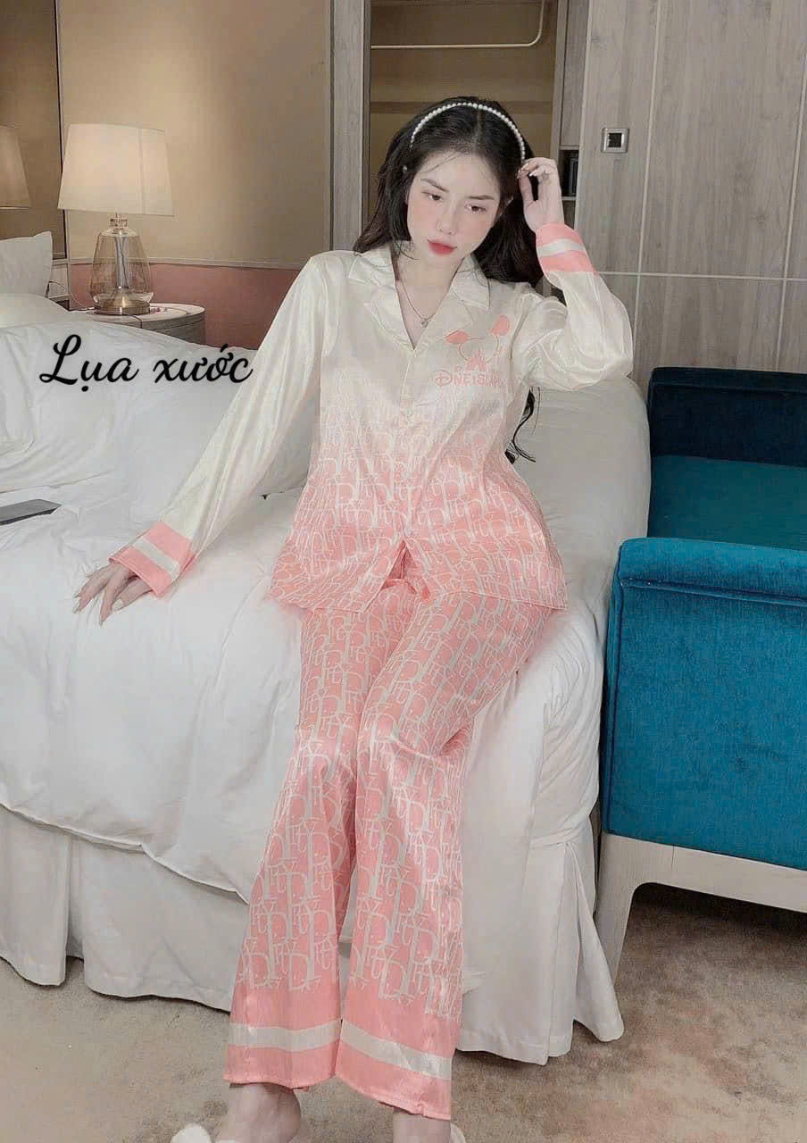 28 Đồ bộ tay dài lụa xước