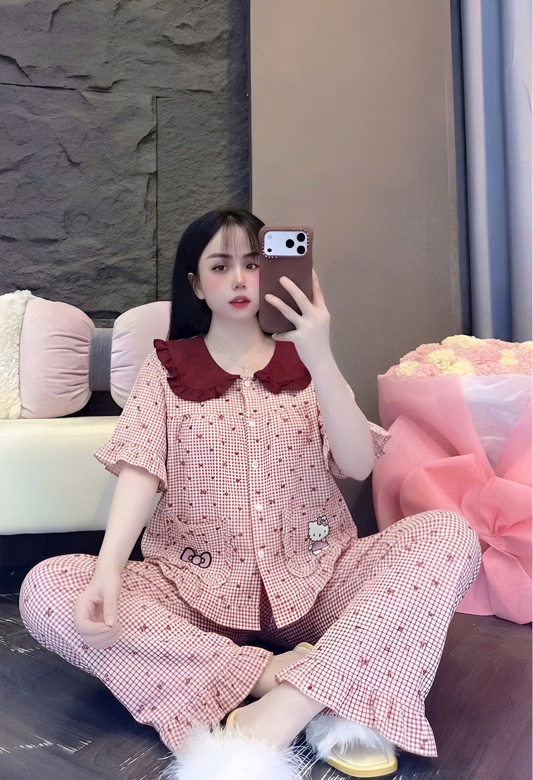 15 mẫu tay ngắn lụa đũi mềm dể thương