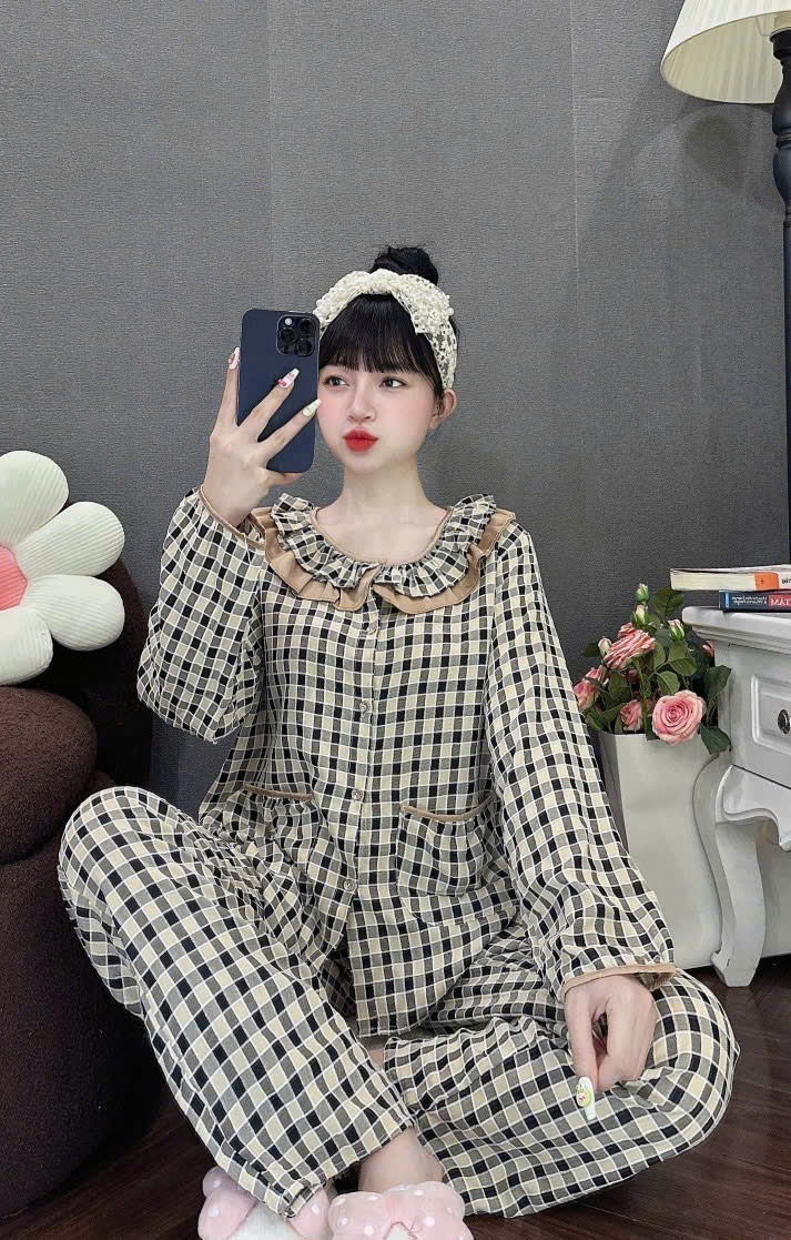 9 mẫu tay dài đũi karo
