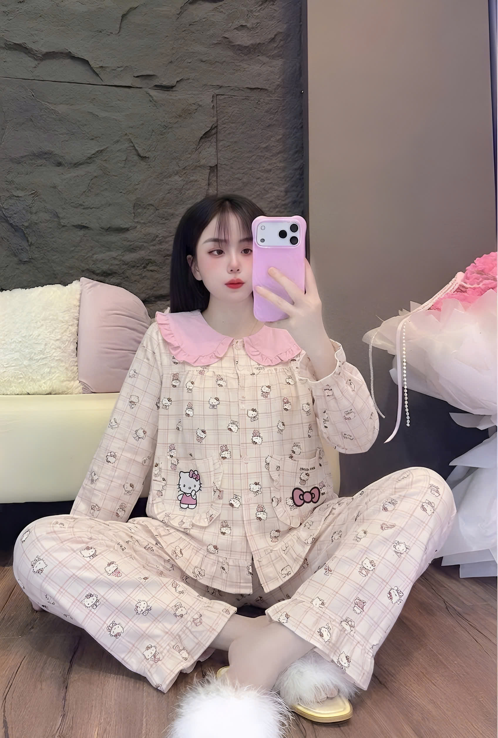 19 mẫu tay dài lụa đũi mềm dể thương