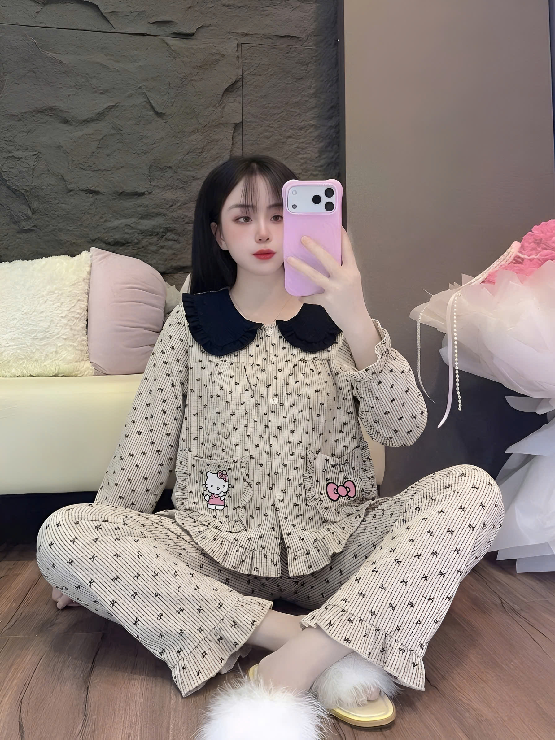 19 mẫu tay dài lụa đũi mềm dể thương