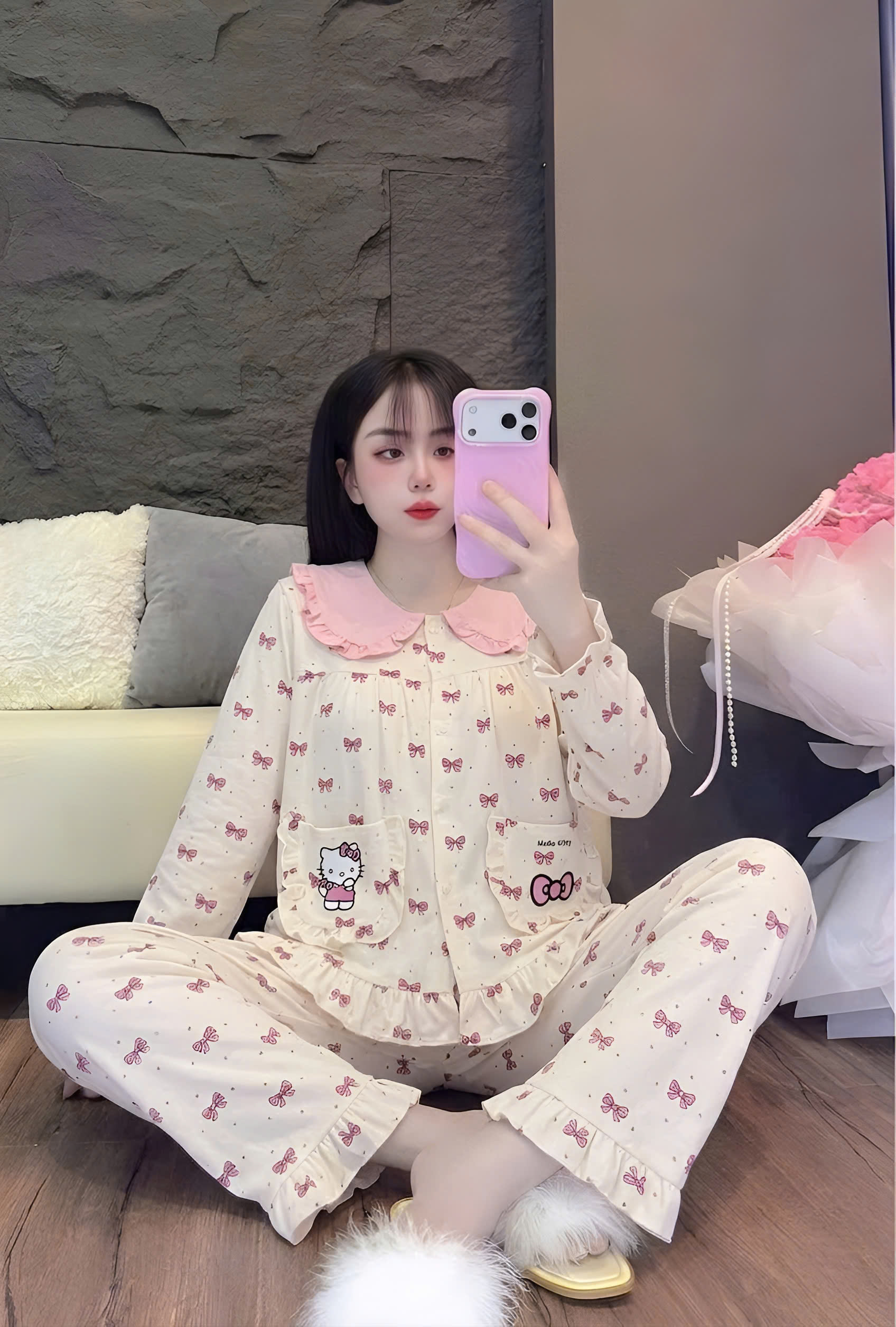 19 mẫu tay dài lụa đũi mềm dể thương